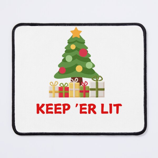 Item preview, Keep er lit Christmas tree designed and sold by GrahamBaxter.