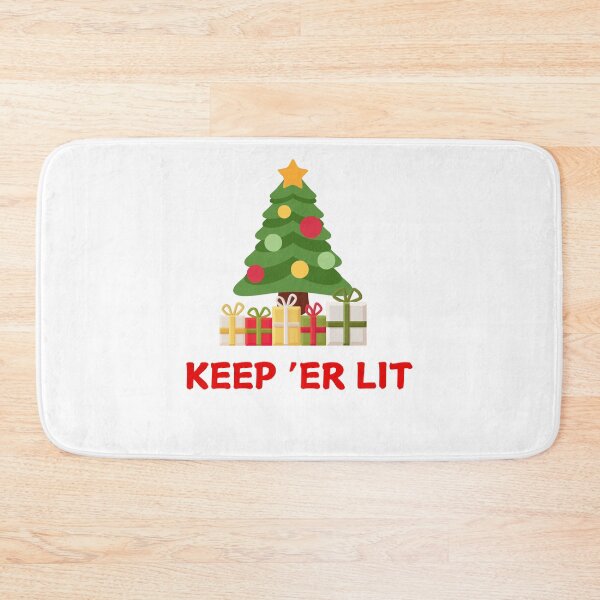 Item preview, Keep er lit Christmas tree designed and sold by GrahamBaxter.