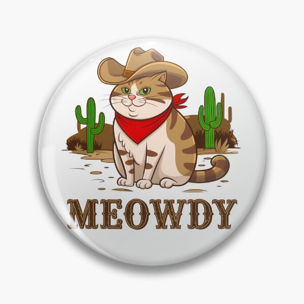 Artikelvorschau, Meowdy entworfen und verkauft von Angry Swan Designs.