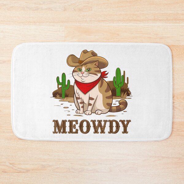 Item preview, Meowdy designed and sold by Angry Swan Designs.