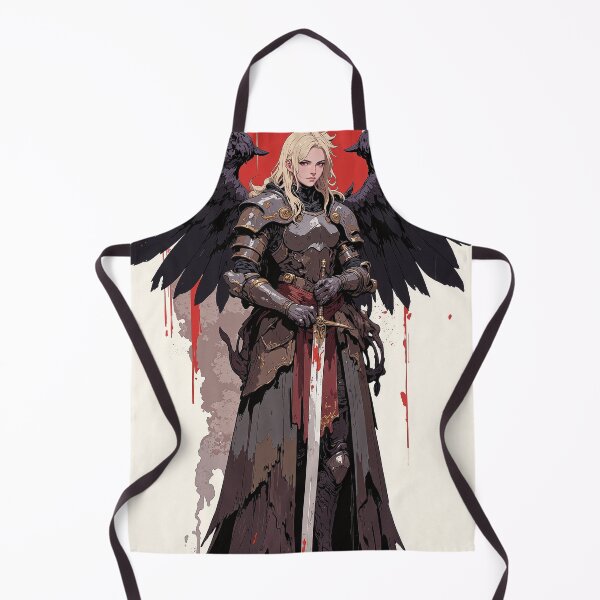Item preview, Armored warrior with wings focused and ready designed and sold by MadeByHaresShop.