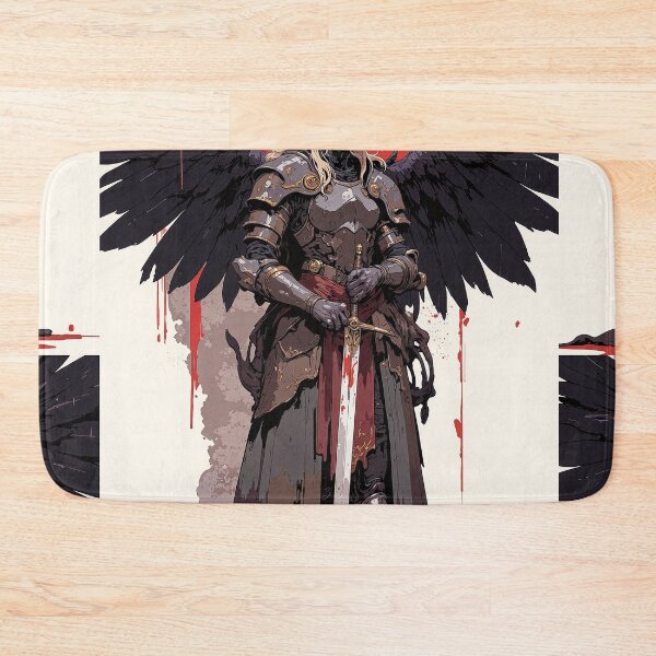 Item preview, Armored warrior with wings focused and ready designed and sold by MadeByHaresShop.
