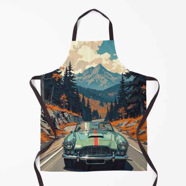 Artikelvorschau, Herbstserenade ein hellgrüner Oldtimer auf entworfen und verkauft von MadeByHaresShop.