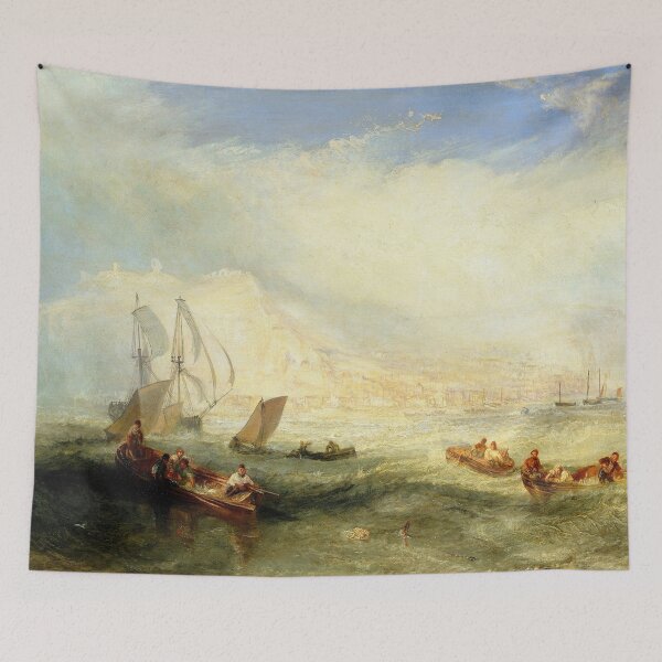 Item preview, Line Fishing, Off Hastings designed and sold by RetroVoyages.