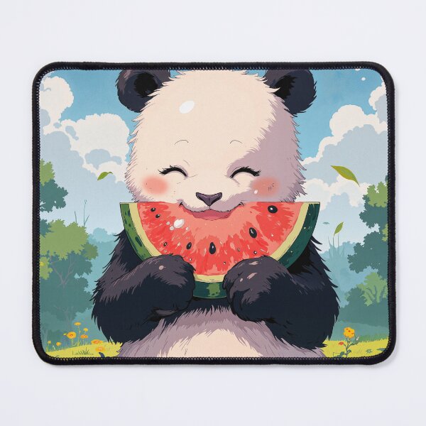Item preview, Balanced panda amidst nature a peaceful scene of designed and sold by MadeByHaresShop.