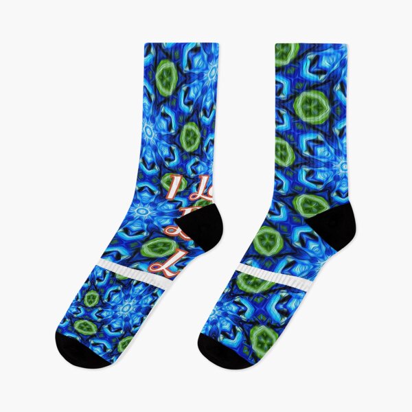 Item preview, Abstract Blue Floral Pattern designed and sold by Patternflower.