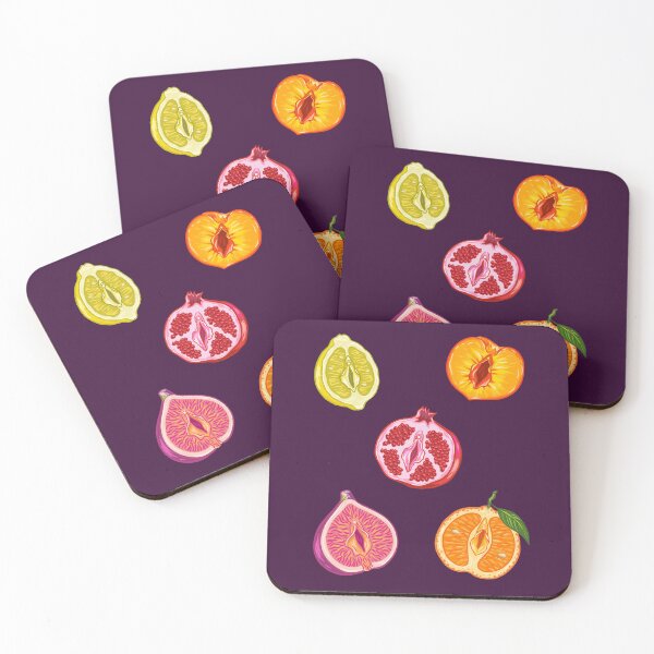Item preview, Sexy Vulva Fruits designed and sold by nukartDesigns.