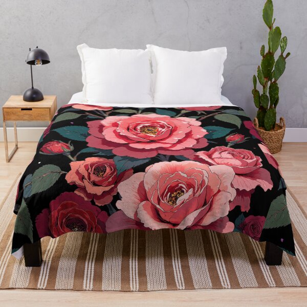 Item preview, Blooming roses contrast designed and sold by MadeByHaresShop.