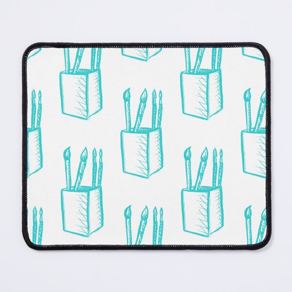 Item preview, Paint Brushes Turquoise designed and sold by MagentaTwilight.