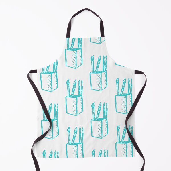 Item preview, Paint Brushes Turquoise designed and sold by MagentaTwilight.