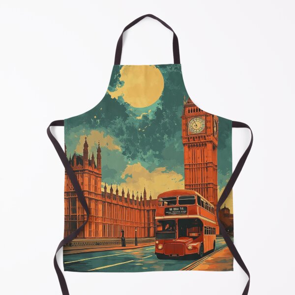 Item preview, London Midnight Painting Vintage Poster Art designed and sold by GrinGalore.