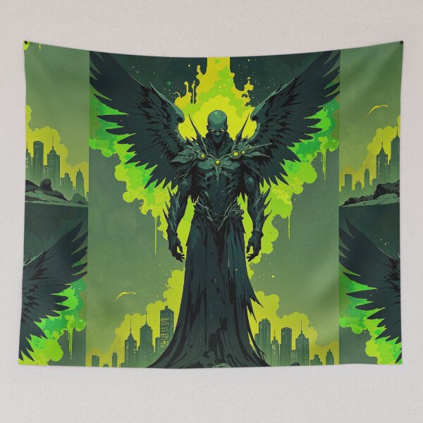 Item preview, Celestial guardian overlooking the metropolis designed and sold by ShroomForge.