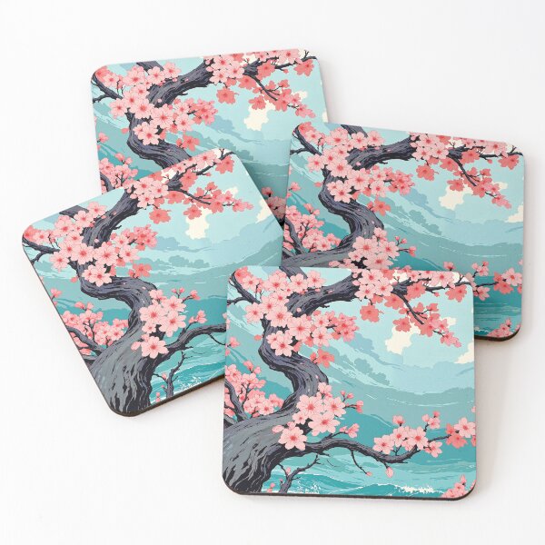 Item preview, Cherry blossoms in serenity an impressionistic dreamscape designed and sold by ShroomForge.