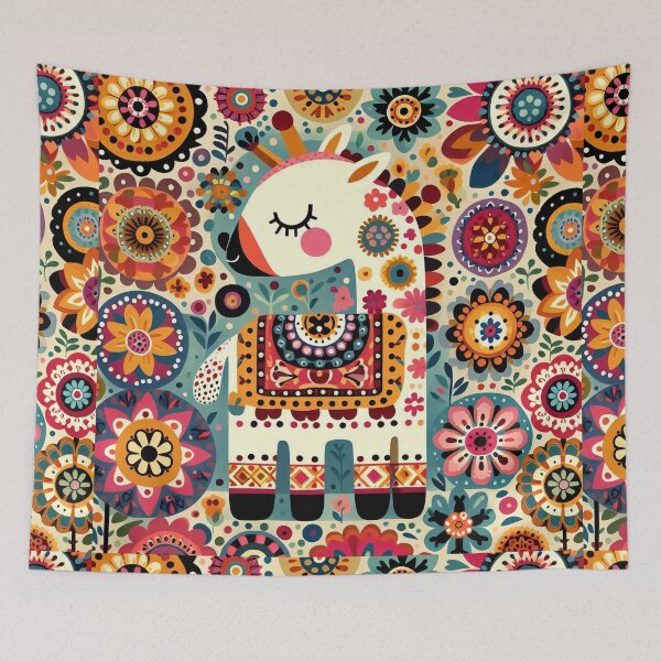 Artikelvorschau, Skandinavische Volkskunst niedliche Giraffe von heidiannemorris entworfen und verkauft von FOLK ART FUSION by heidiannemorris.
