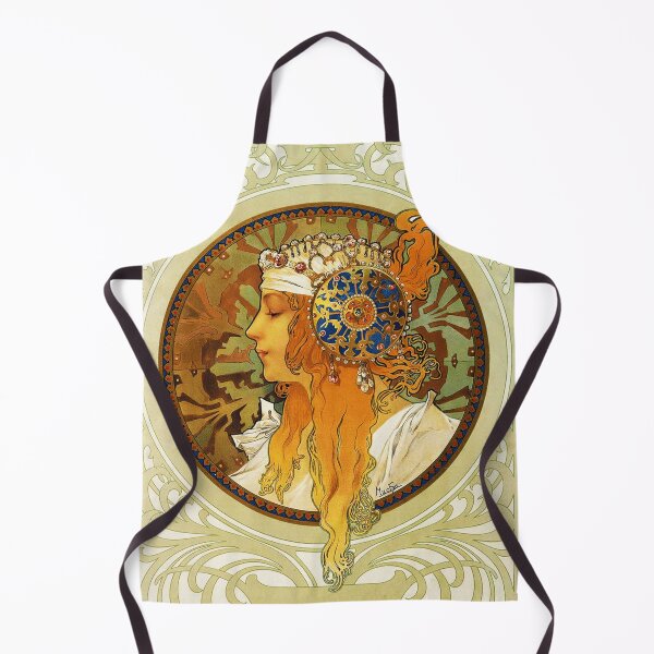 Item preview, HD Byzantine Heads: Blonde (1897) Mucha Original version HIGH DEFINITION designed and sold by MINDTHECHERRY.