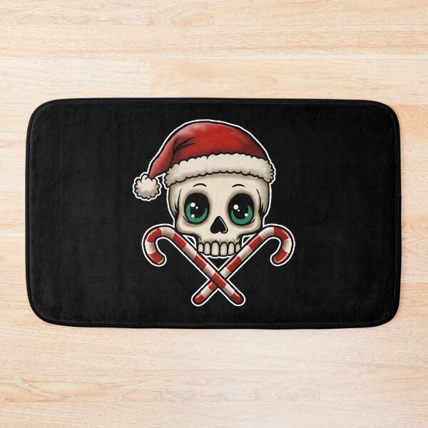 Item preview, Santa Skull Creepy Cute  designed and sold by sasyall.