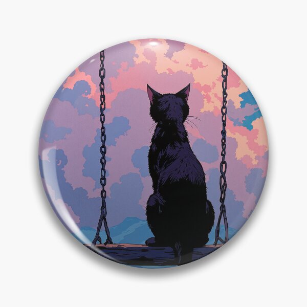 Item preview, Contemplation under the night sky from tree swing designed and sold by ShroomForge.