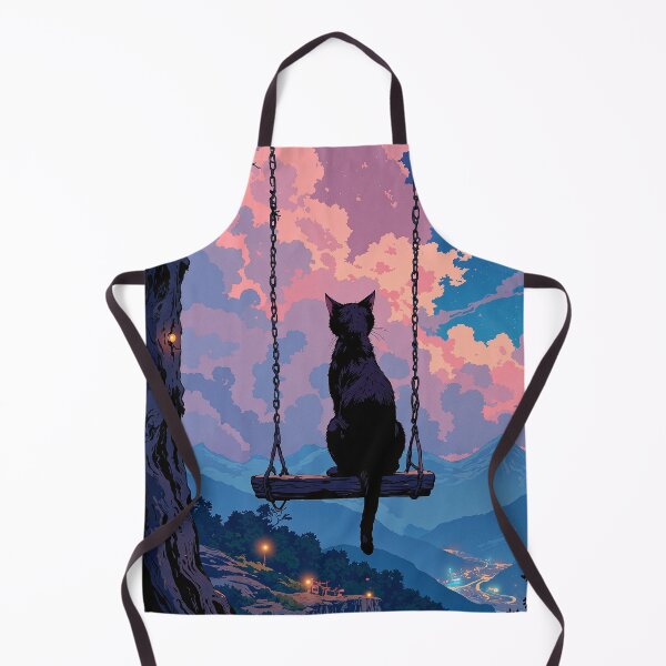 Item preview, Contemplation under the night sky from tree swing designed and sold by ShroomForge.