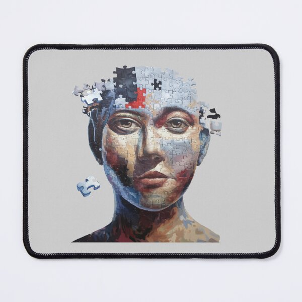 Item preview, Fragmented Harmony: A Puzzle of Self-Reflection designed and sold by TeeGrit.