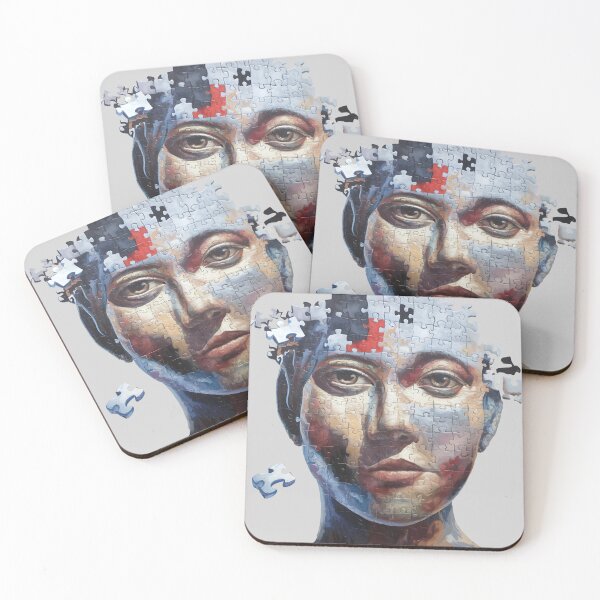 Item preview, Fragmented Harmony: A Puzzle of Self-Reflection designed and sold by TeeGrit.