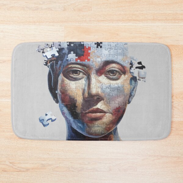 Item preview, Fragmented Harmony: A Puzzle of Self-Reflection designed and sold by TeeGrit.