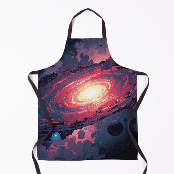 Item preview, Cosmic swirl center star redblue galaxy designed and sold by ShroomForge.