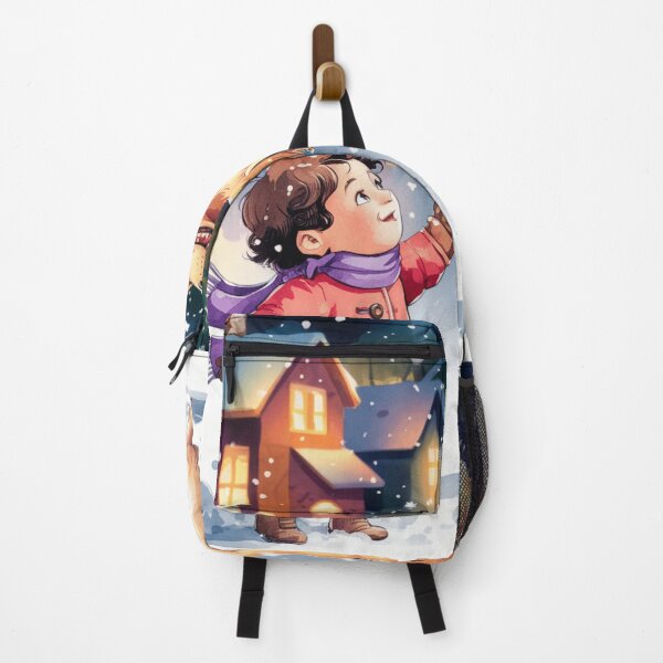 Item preview, Heartwarming Winter Design: Child and Dog Fun designed and sold by pnidesign.