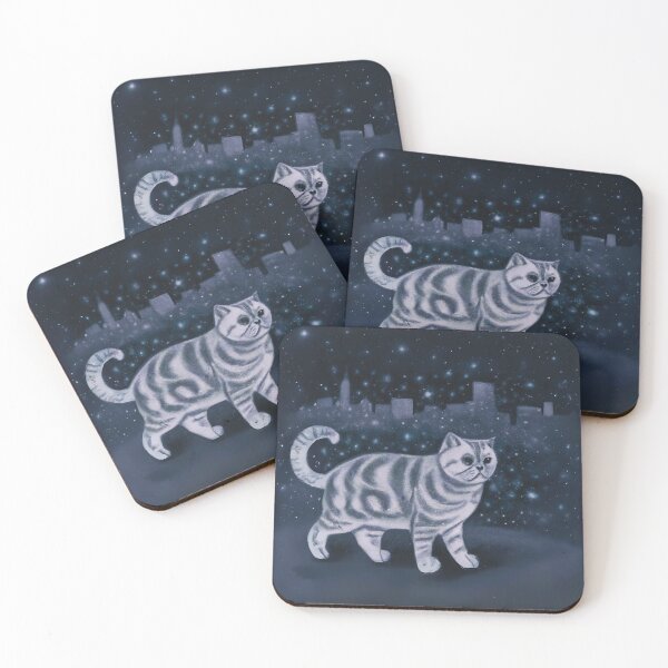 Item preview, A cat in city of night 7 designed and sold by MerryCrown.