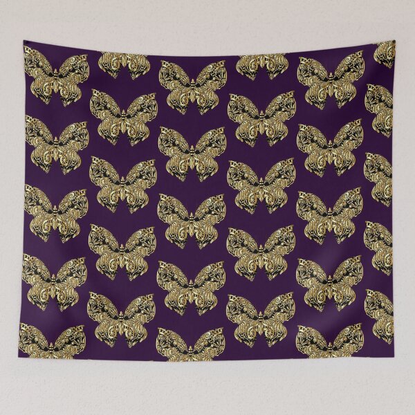 Item preview, Elegant Gold and Black Butterfly Design designed and sold by Arte82.