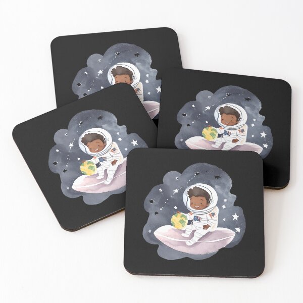 Item preview, Cute Astronaut Holding Planet on Space Pillow designed and sold by raedattia.