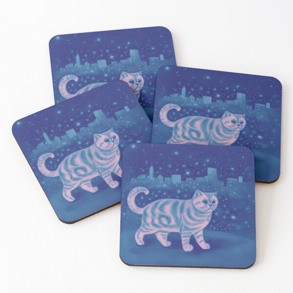 Item preview, A cat in city of night 8 designed and sold by MerryCrown.