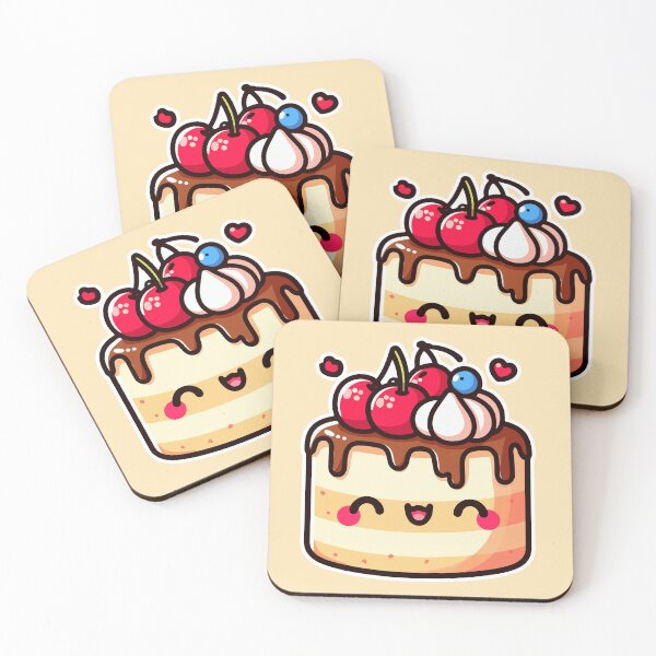 Item preview, Kawaii Cute Cake 4 | Food and Sweets for Men and Women t-shirt designed and sold by panchiTWO.