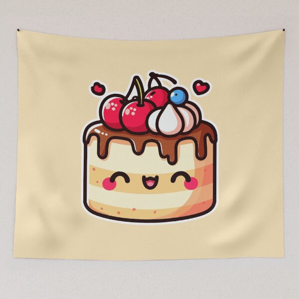 Item preview, Kawaii Cute Cake 4 | Food and Sweets for Men and Women t-shirt designed and sold by panchiTWO.