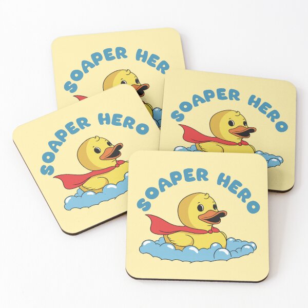Item preview, Soaper Hero Rubber Duck designed and sold by FlashCraft Design.