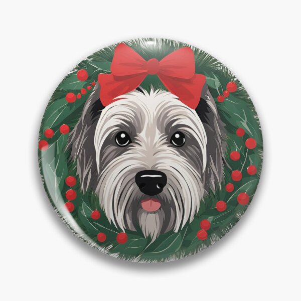 Item preview, Jolly Christmas - Skye Terrier Nose Edition designed and sold by GoodyPaws.