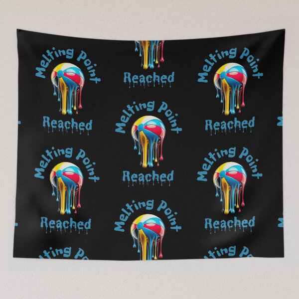Item preview, Melting Beach Ball, Surreal Summer designed and sold by ToxiCool.