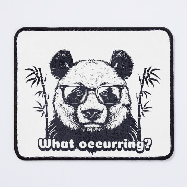 Item preview, Whats Occurring: panda designe. designed and sold by swiftbinaries.