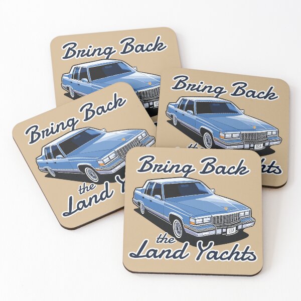 Item preview, Blue Cadillac (Bring Back the Land Yachts) designed and sold by widmore.