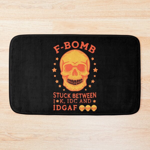 Item preview, "F-Bomb Bartender | Funny Bartender Quote | IDK IDC IDGAF Meme Tee designed and sold by Colorful-Garden.