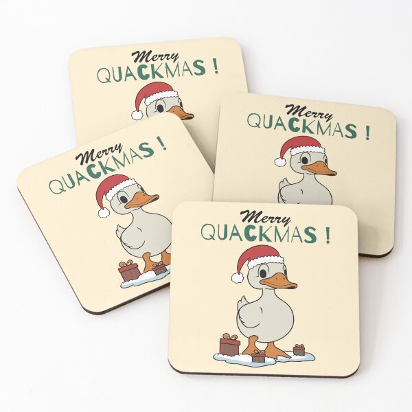 Item preview, Merry Quackmas Duck designed and sold by FlashCraft Design.