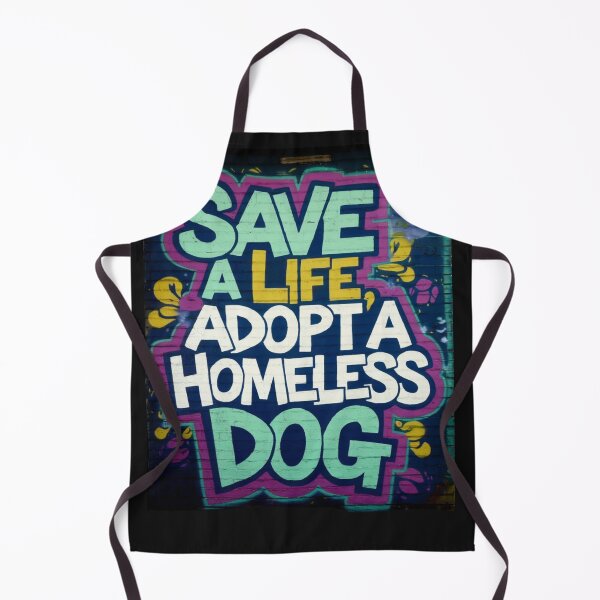 Item preview, "Save a life, adopt a homeless dog. designed and sold by aipaint.