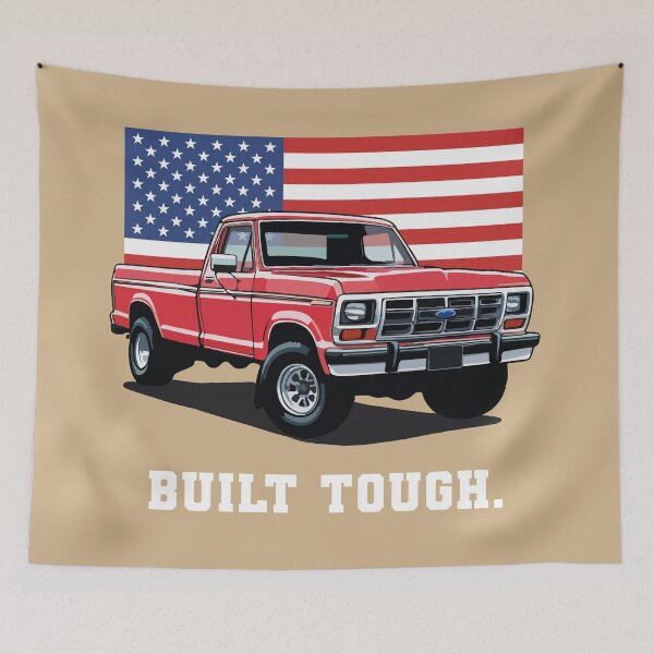 Item preview, Old Ford Truck - Built Tough designed and sold by widmore.