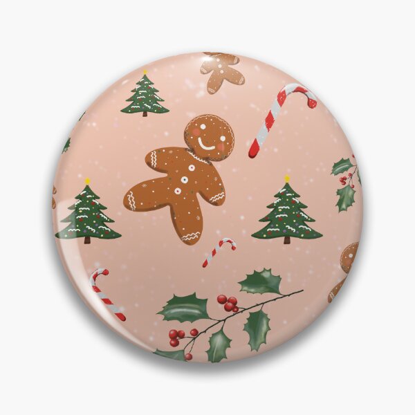 Artikelvorschau, Lebkuchen Saisonale digitale Tapete entworfen und verkauft von Artbubblecrafts.