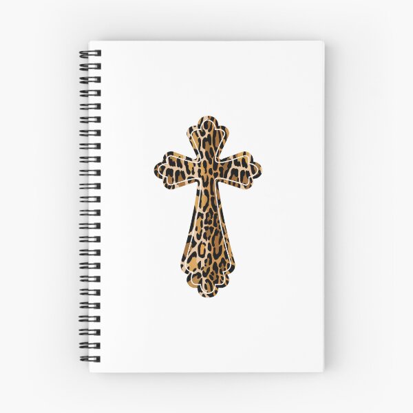 Item preview, leopard skin cross designed and sold by jkrphoto.