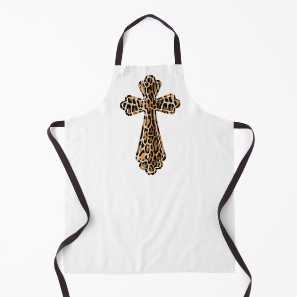 Item preview, leopard skin cross designed and sold by jkrphoto.