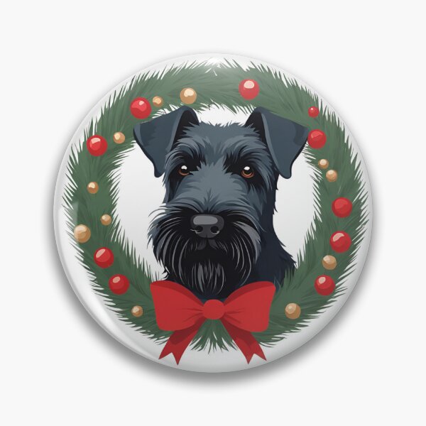 Item preview, Jolly Christmas - Kerry Blue Terrier Nose Edition designed and sold by GoodyPaws.