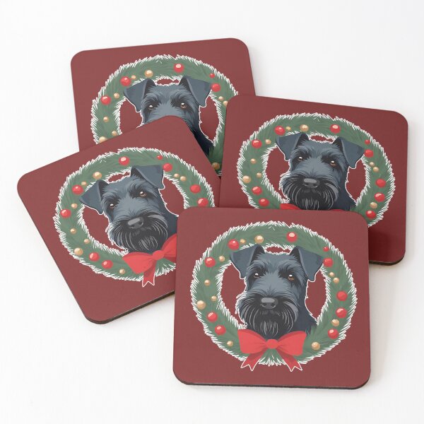 Item preview, Jolly Christmas - Kerry Blue Terrier Nose Edition designed and sold by GoodyPaws.