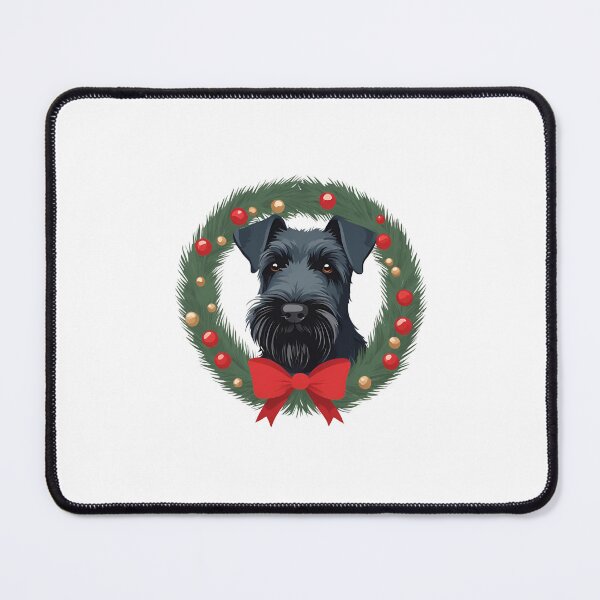 Item preview, Jolly Christmas - Kerry Blue Terrier Nose Edition designed and sold by GoodyPaws.