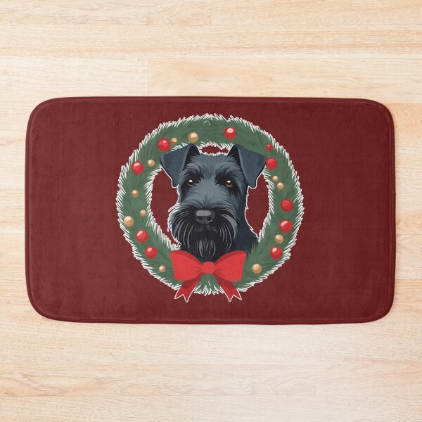 Item preview, Jolly Christmas - Kerry Blue Terrier Nose Edition designed and sold by GoodyPaws.