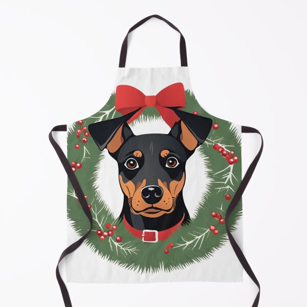 Item preview, Jolly Christmas - Manchester Terrier Nose Edition designed and sold by GoodyPaws.